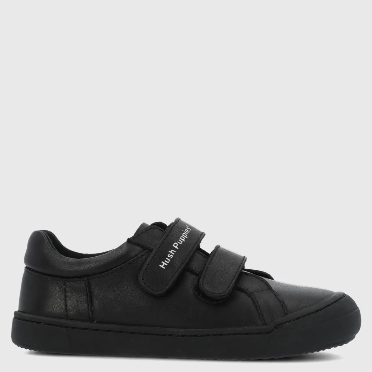 HUSH PUPPIES - Zapatilla Escolar Niño Cuero Negro (30 A 34) Hush Puppies