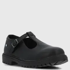 HUSH PUPPIES - Guillermina Canni Zapato Escolar Niña Cuero Negro (30 a 34)