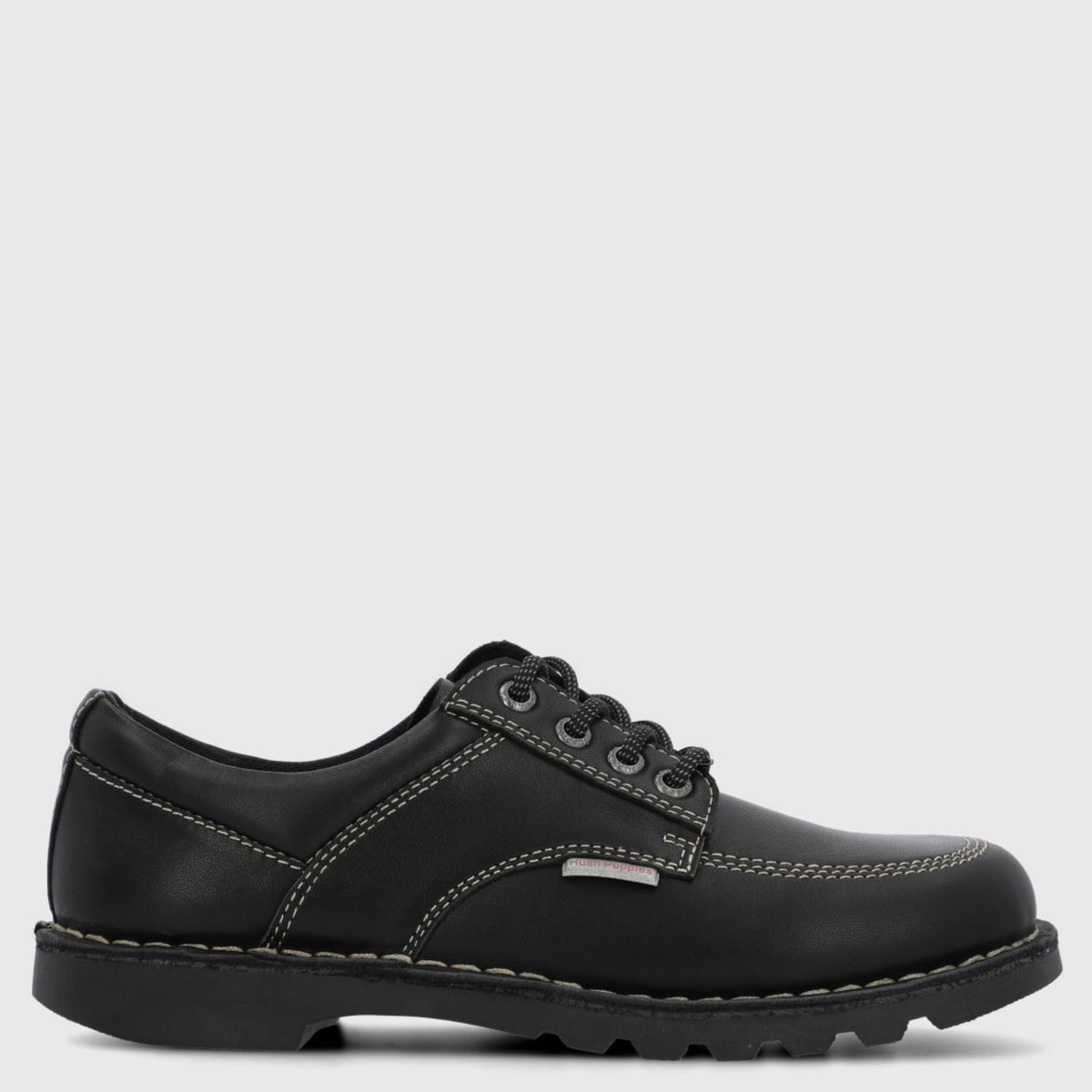 HUSH PUPPIES - Zapato Escolar Niña Cuero Negro (35 A 40) Bravi Hush Puppies