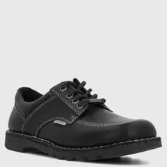 HUSH PUPPIES - Zapato Escolar Niña Cuero Negro (35 A 40) Bravi