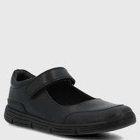 Zapato Escolar Niña Cuero Negro (30 A 34) Guillermina Mica