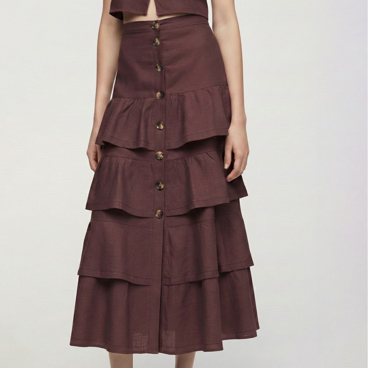 OCHI & CO - Falda Larga Mujer Ochi & Co