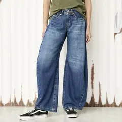 AMERICANINO - Jeans Fit Balloon Tiro Medio Mujer