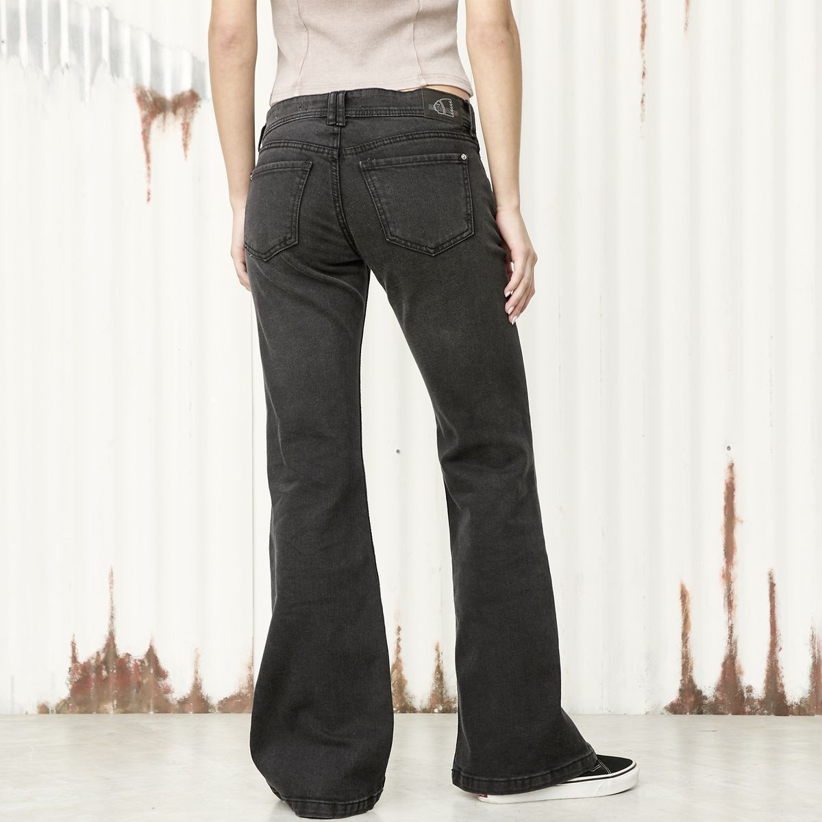 AMERICANINO - Jeans Flare Low Rise Mujer Americanino