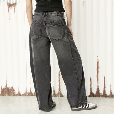 Imagen 2 del producto Jeans Balloon Tiro Medio Mujer