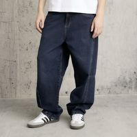 Jeans Baggy Fit Tiro Medio Hombre