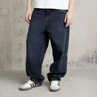 Jeans Baggy Fit Tiro Medio Hombre