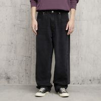 Jeans Baggy Fit Tiro Medio Hombre