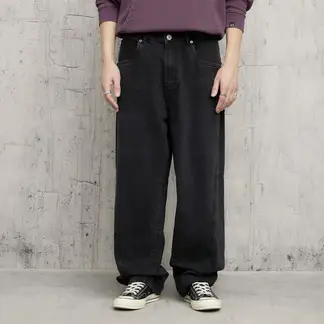 AMERICANINO - Jeans Baggy Fit Tiro Medio Hombre