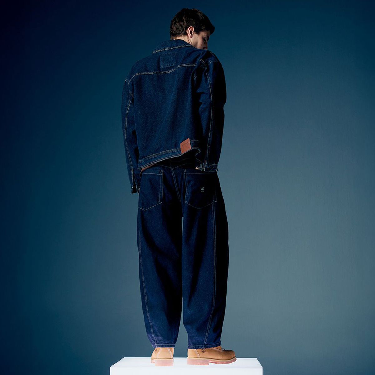 AMERICANINO - Jeans Balloon Fit Tiro Medio Hombre Americanino