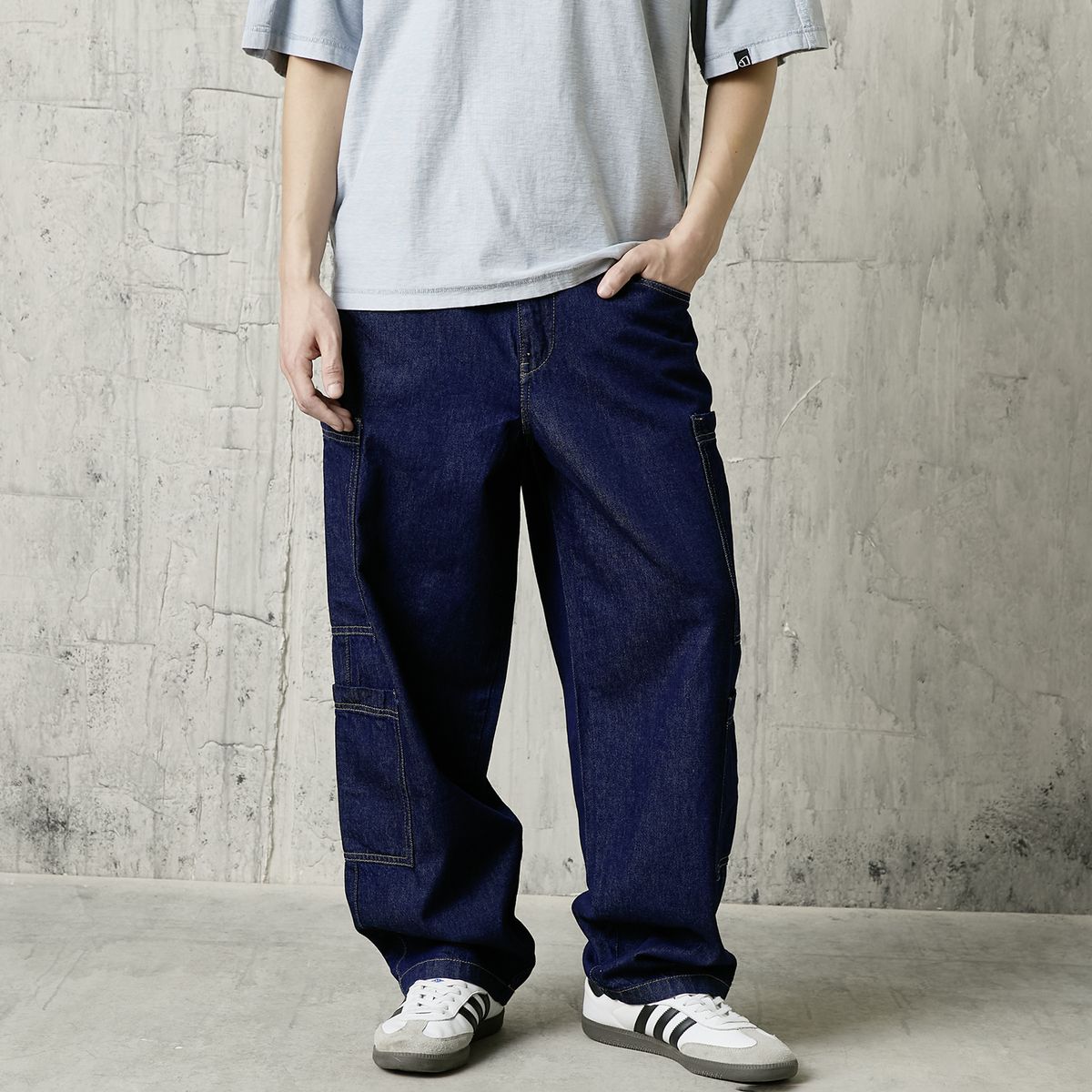 AMERICANINO - Jeans Balloon Cargo Hombre Americanino