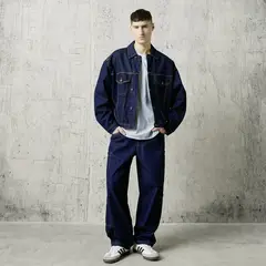 AMERICANINO - Jeans Balloon Cargo Hombre