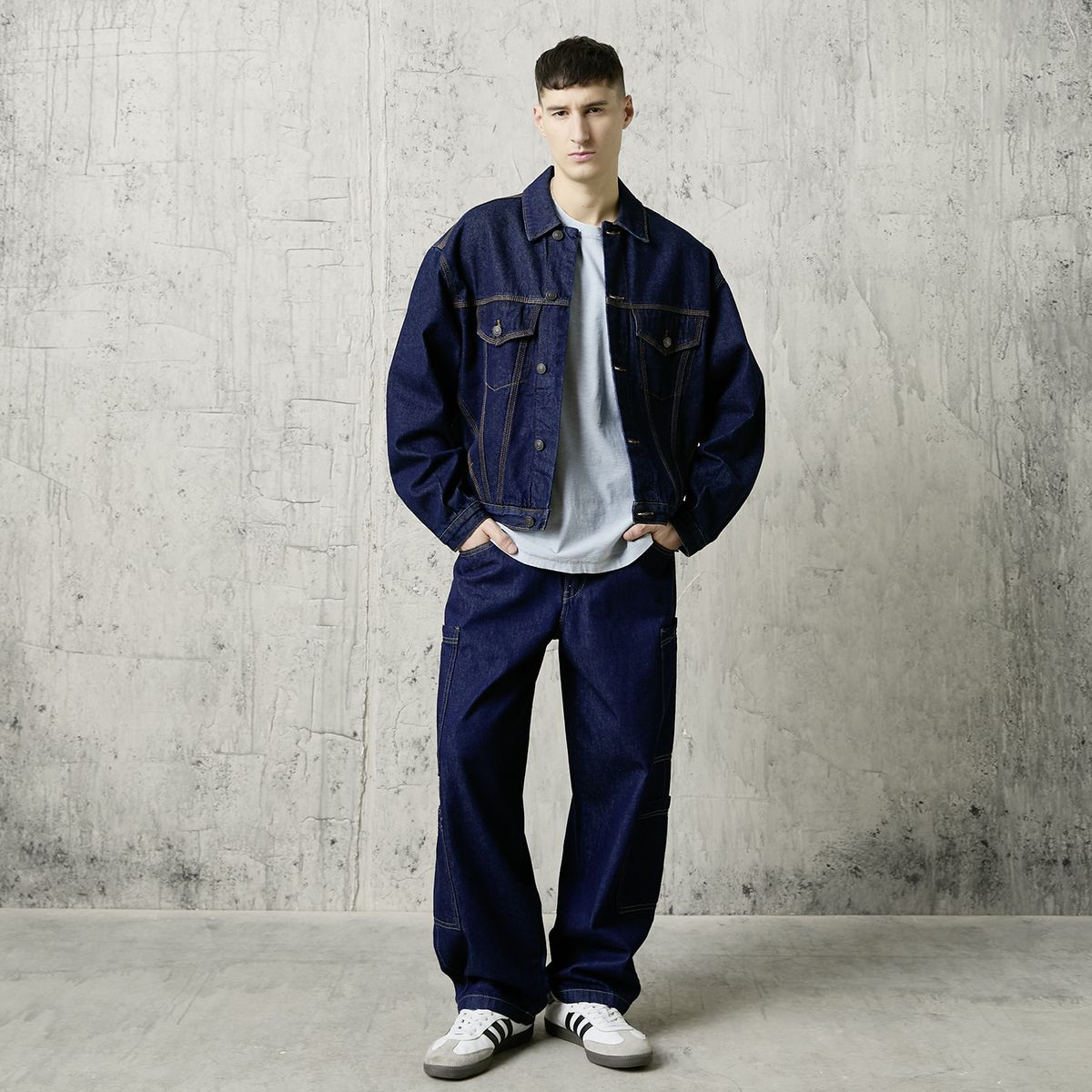 AMERICANINO - Jeans Balloon Cargo Hombre Americanino