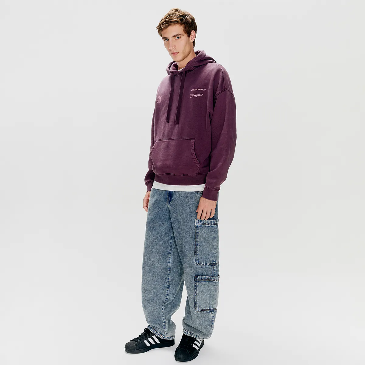 AMERICANINO - Jeans Balloon Cargo Hombre Americanino