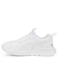 PUMA - Evolve Run Sl Zapatilla Urbana Unisex Niño Blanco (35.5 a 38)