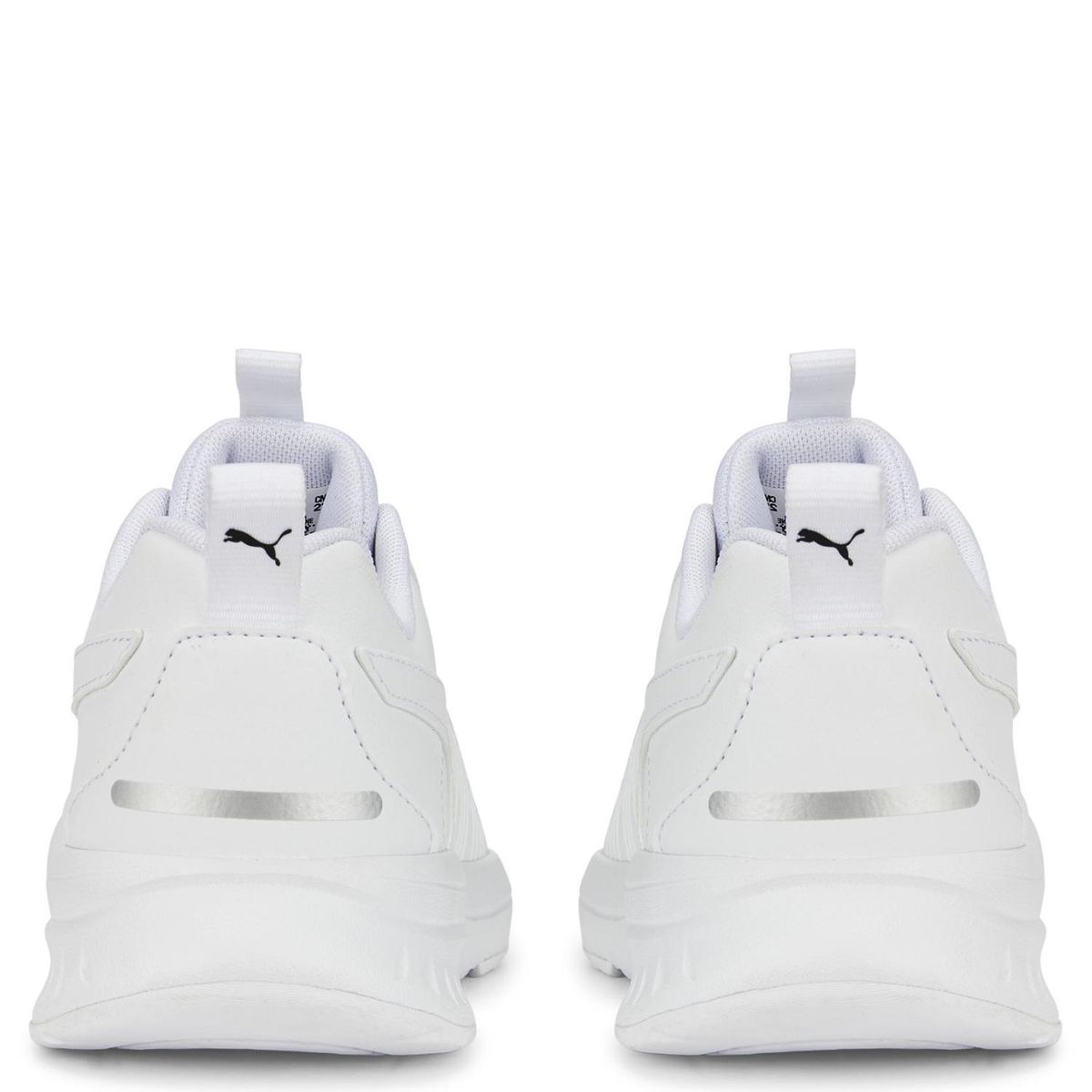 PUMA - Evolve Run SL Zapatilla Urbana Unisex Niño Blanco (35.5 a 38) Puma