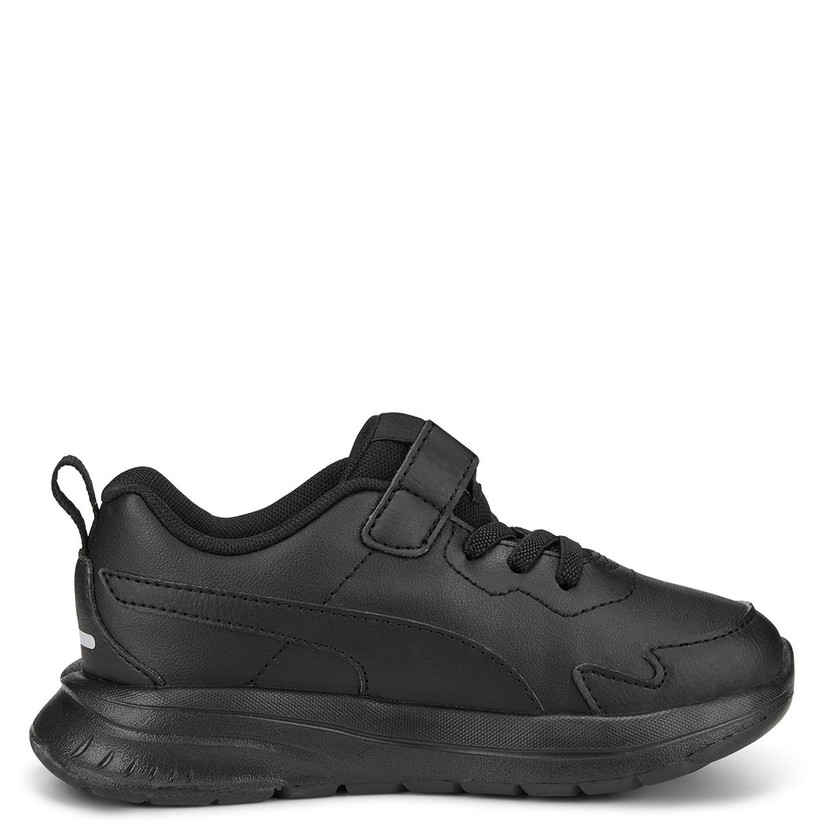 PUMA - Evolve Run SL AC+ PS Zapatilla Urbana Unisex Niño Negro (28 a 35) Puma