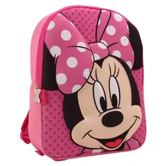 MINNIE - Mochila Infantil 3D Face Niña Minni