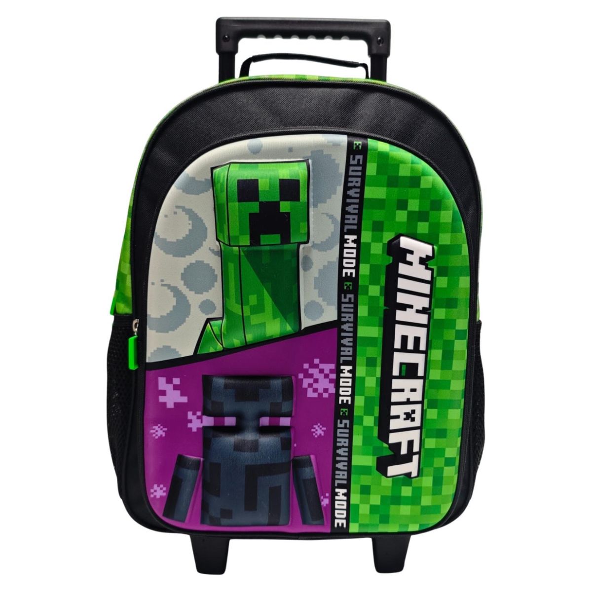 MINECRAFT - Mochila Con Ruedas Niño Minecraft