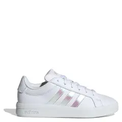 ADIDAS - Grand Court 3.0 J Zapatilla Urbana Unisex Niño Blanco (35.5 a 39)