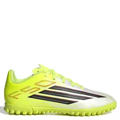 ADIDAS - F50 Club Tf Zapatilla Deportiva Fútbol Unisex Niño Amarillo (28 a 38)