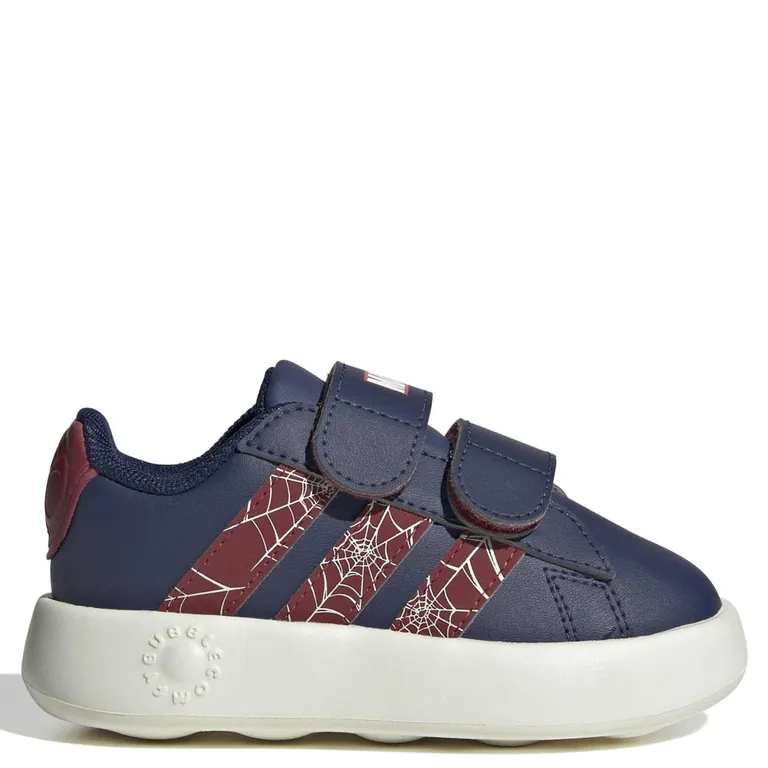 Grand Court Spider-Man CF I Zapatilla Urbana Unisex Niño Azul (25 a 39)