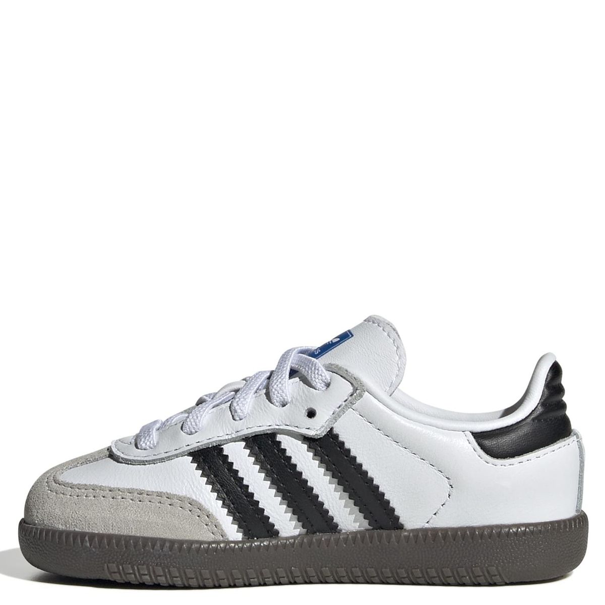 ADIDAS ORIGINALS - Samba Og El I Zapatilla Urbana Cuero Unisex Niño Blanco (22 a 27) Adidas Originals