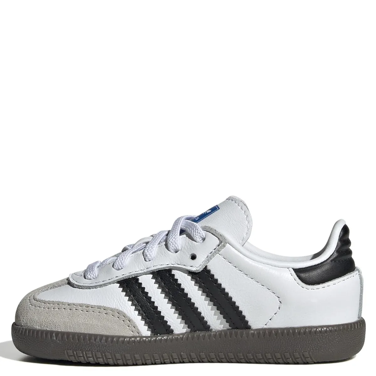 ADIDAS ORIGINALS - Samba Og El I Zapatilla Urbana Cuero Unisex Niño Blanco (22 a 27) Adidas Originals