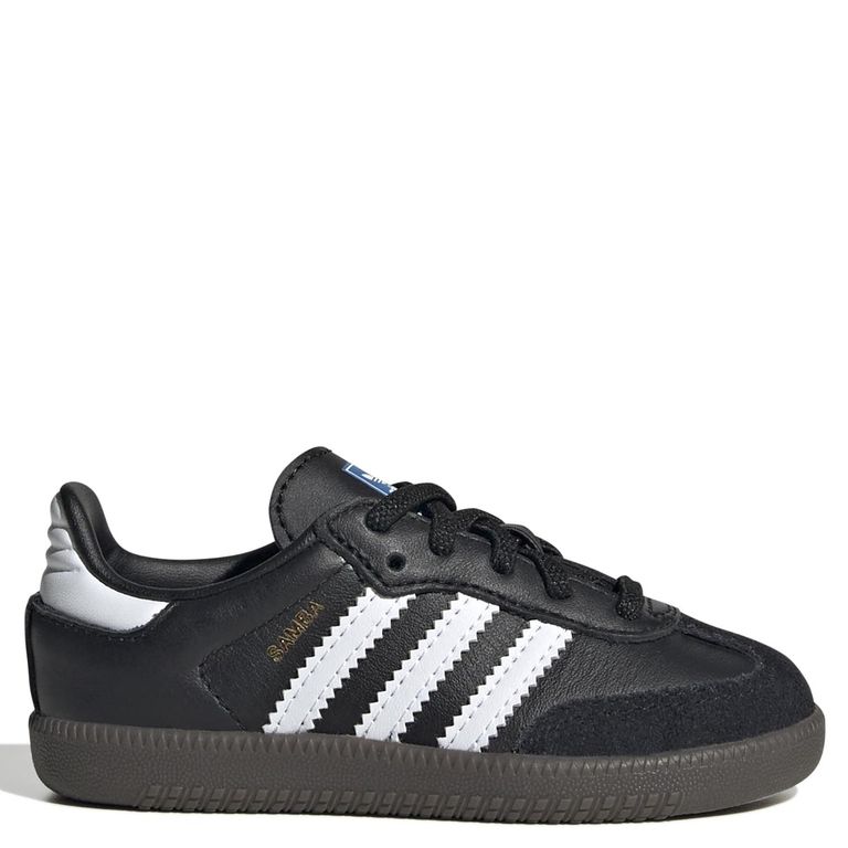 Samba OG El I Zapatilla Urbana Cuero Unisex Niño Negro (22 a 27)