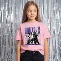 Polera Niña Guerreras Rosado claro