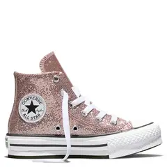 CONVERSE - Chuck Taylor All Star Eva Lift Zapatilla Urbana Unisex Niño Rosa (27 A 35)