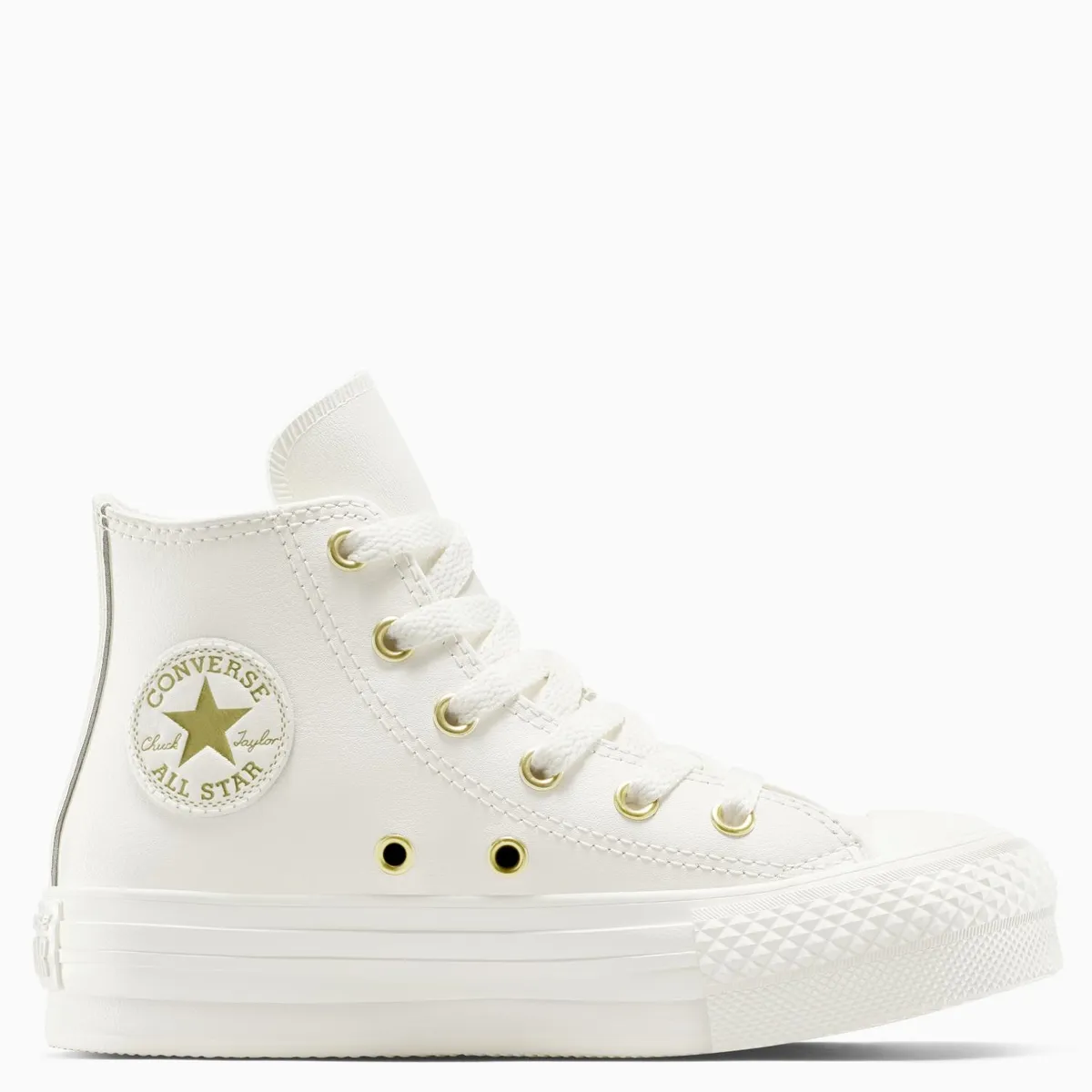 CONVERSE - Chuck Taylor All Star Eva Lift Zapatilla Urbana Unisex Niño Blanco (27 A 35) Converse