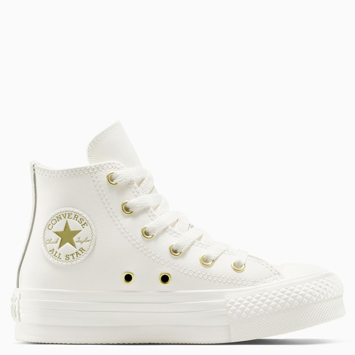 CONVERSE - Chuck Taylor All Star Eva Lift Zapatilla Urbana Unisex Niño Blanco (27 A 35) Converse