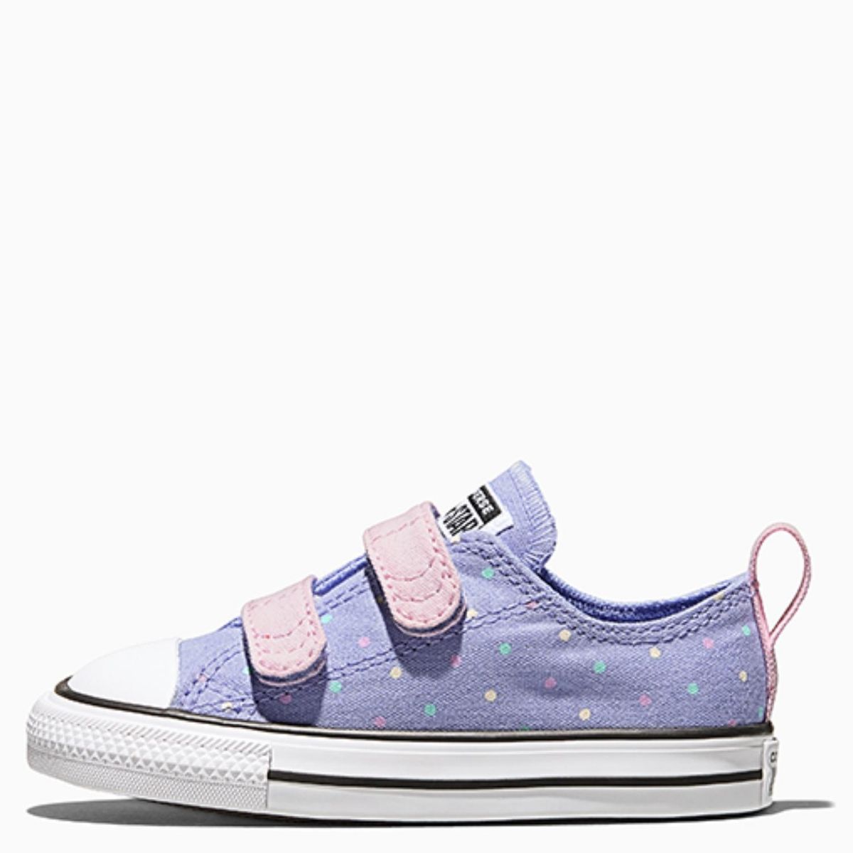 CONVERSE - Chuck Taylor All Star 2V Zapatilla Urbana Unisex Bebé Violeta (20 A 26) Converse