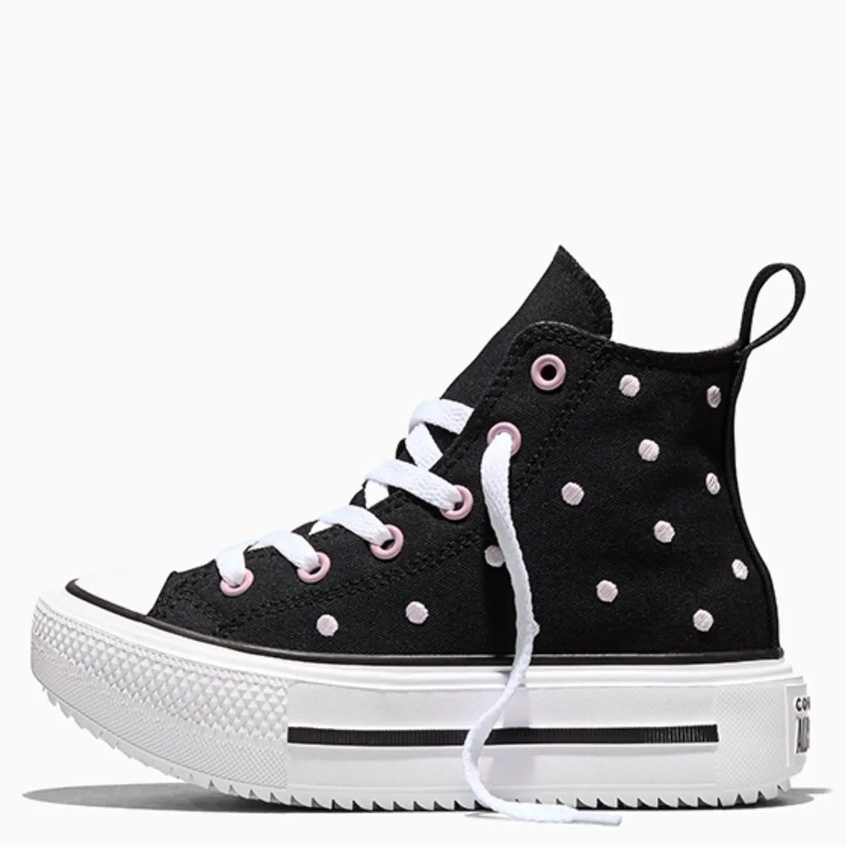 CONVERSE - Chuck Taylor All Star Lift Dou Zapatilla Urbana Unisex Niño Negro (27 A 35) Converse