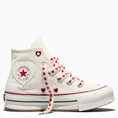 CONVERSE - Chuck Taylor All Star Eva Lift Zapatilla Urbana Unisex Niño Blanco (27 A 35)