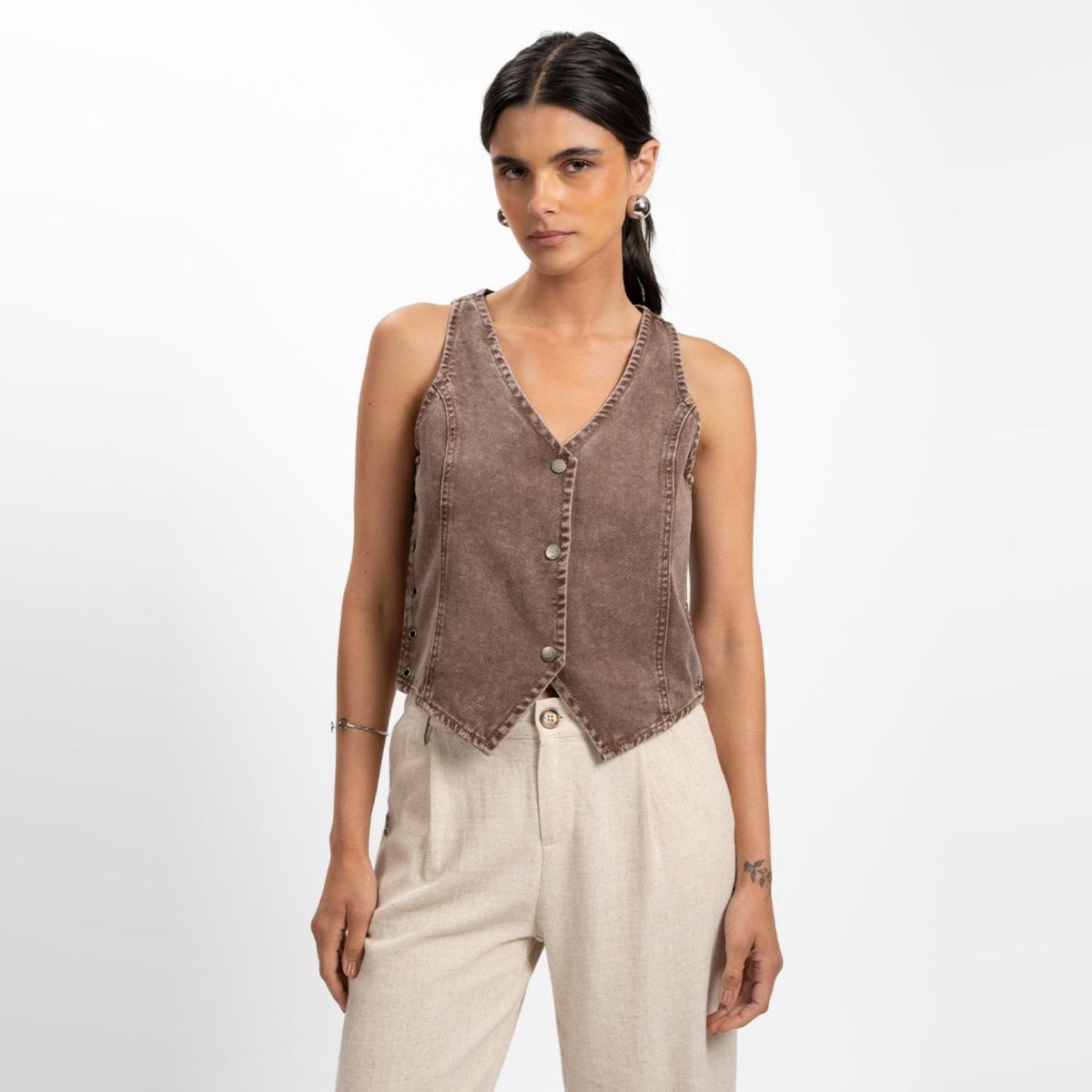 LOLITA LPK - Vest Algodón Mujer Lolita Lpk