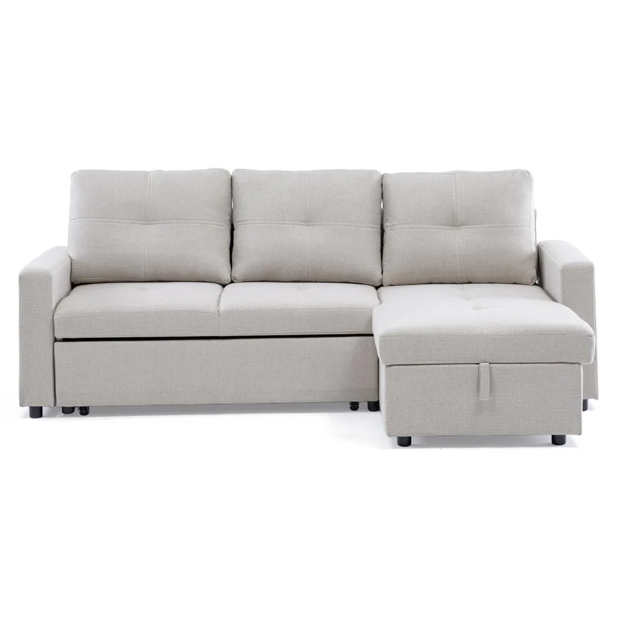 DANIELS - Sofá Cama Chaise Wing Lino Daniels