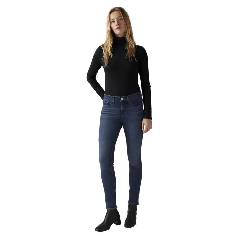 Jeans Mujer 311 Shaping Skinny Azul Claro