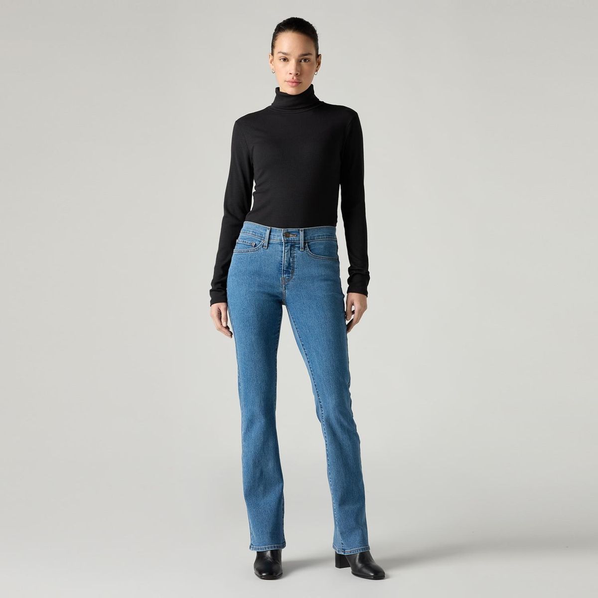 LEVIS - Jeans Mujer 315 Shaping Straight Azul Oscuro Levis