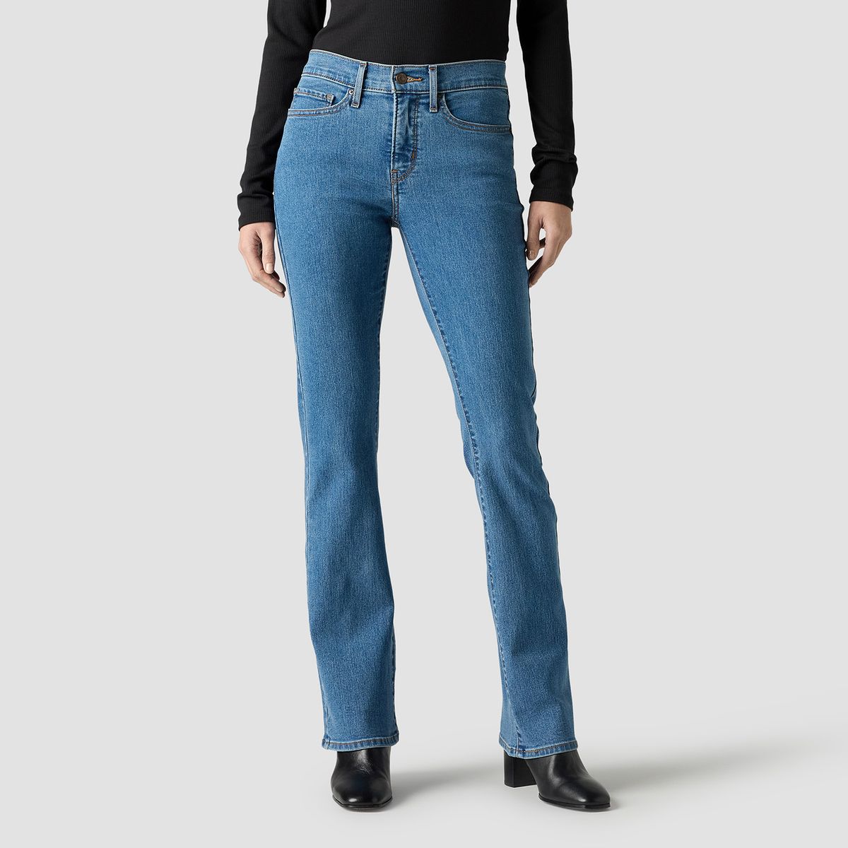 LEVIS - Jeans Mujer 315 Shaping Straight Azul Oscuro Levis