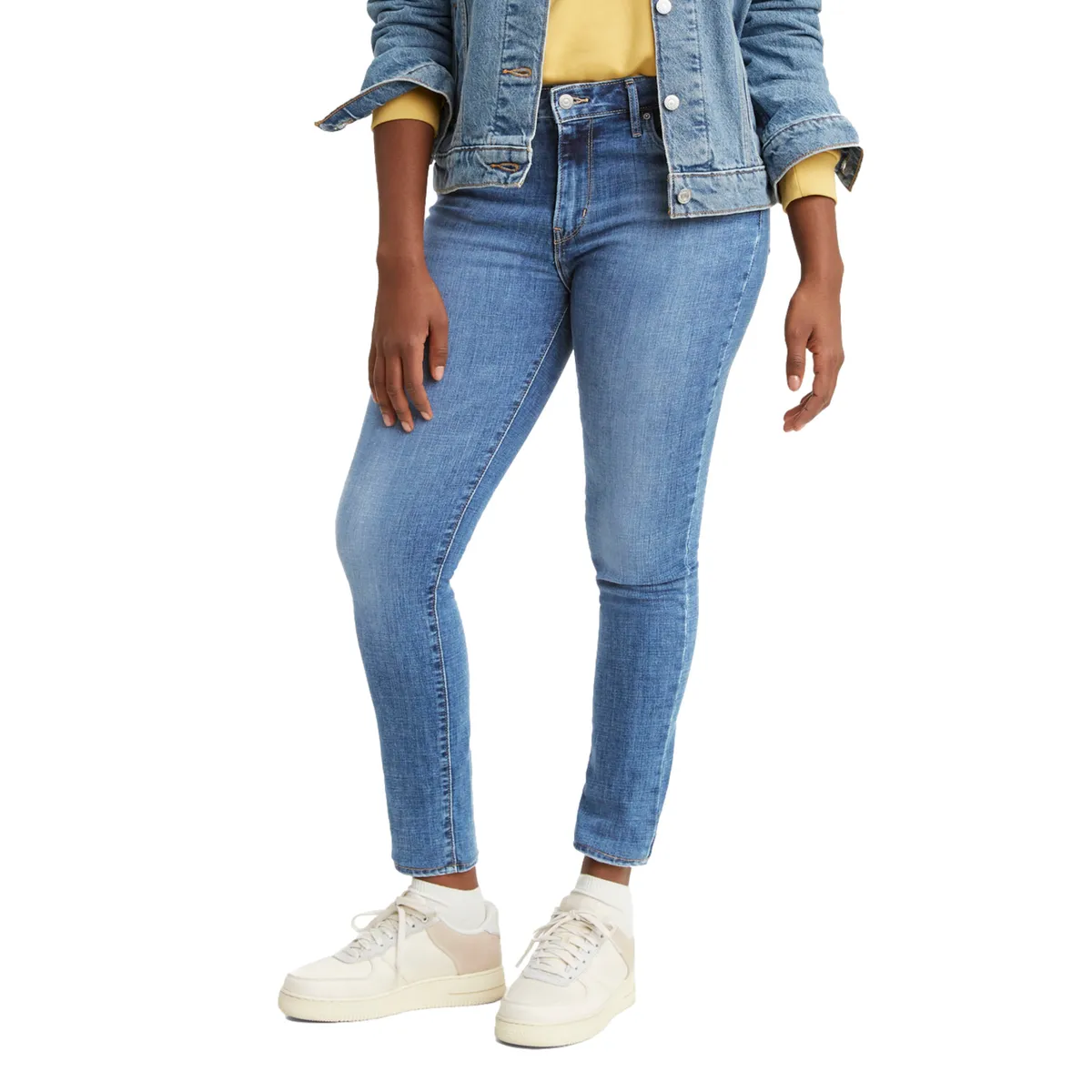 LEVIS - Jeans Mujer 721 High Rise Skinny Azul Claro Levis