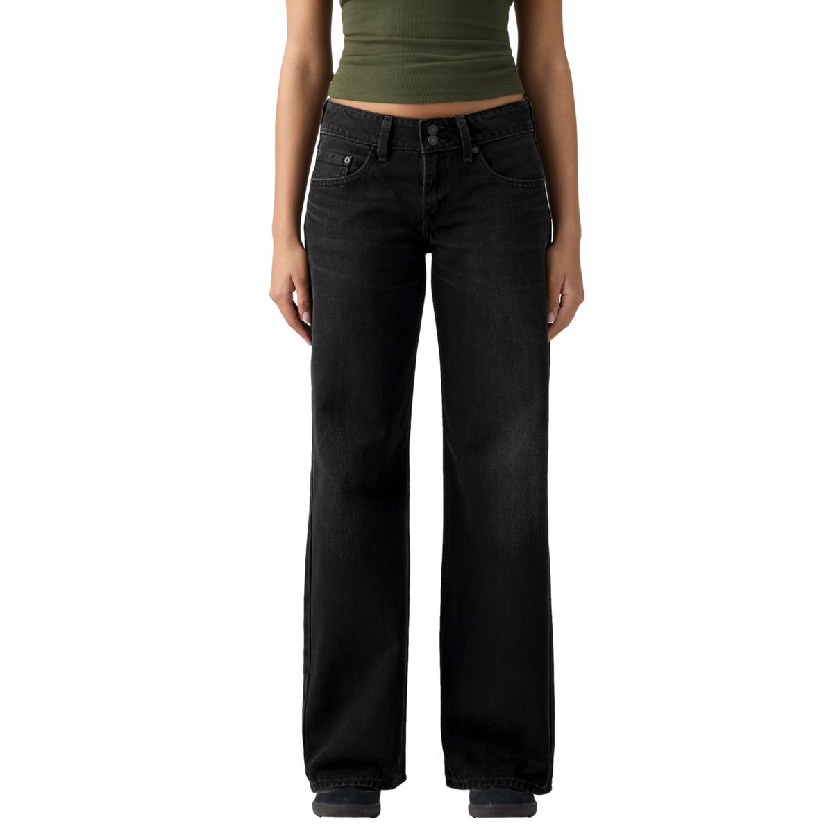 LEVIS - Jeans Mujer Superlow Loose Negro Levis