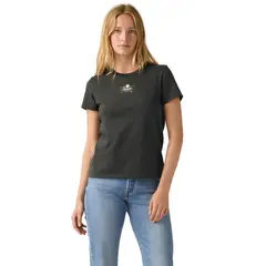 LEVIS - Polera Mujer Manga Corta Regular Fit Negro