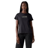 Polera Mujer Manga Corta Regular Fit Negro