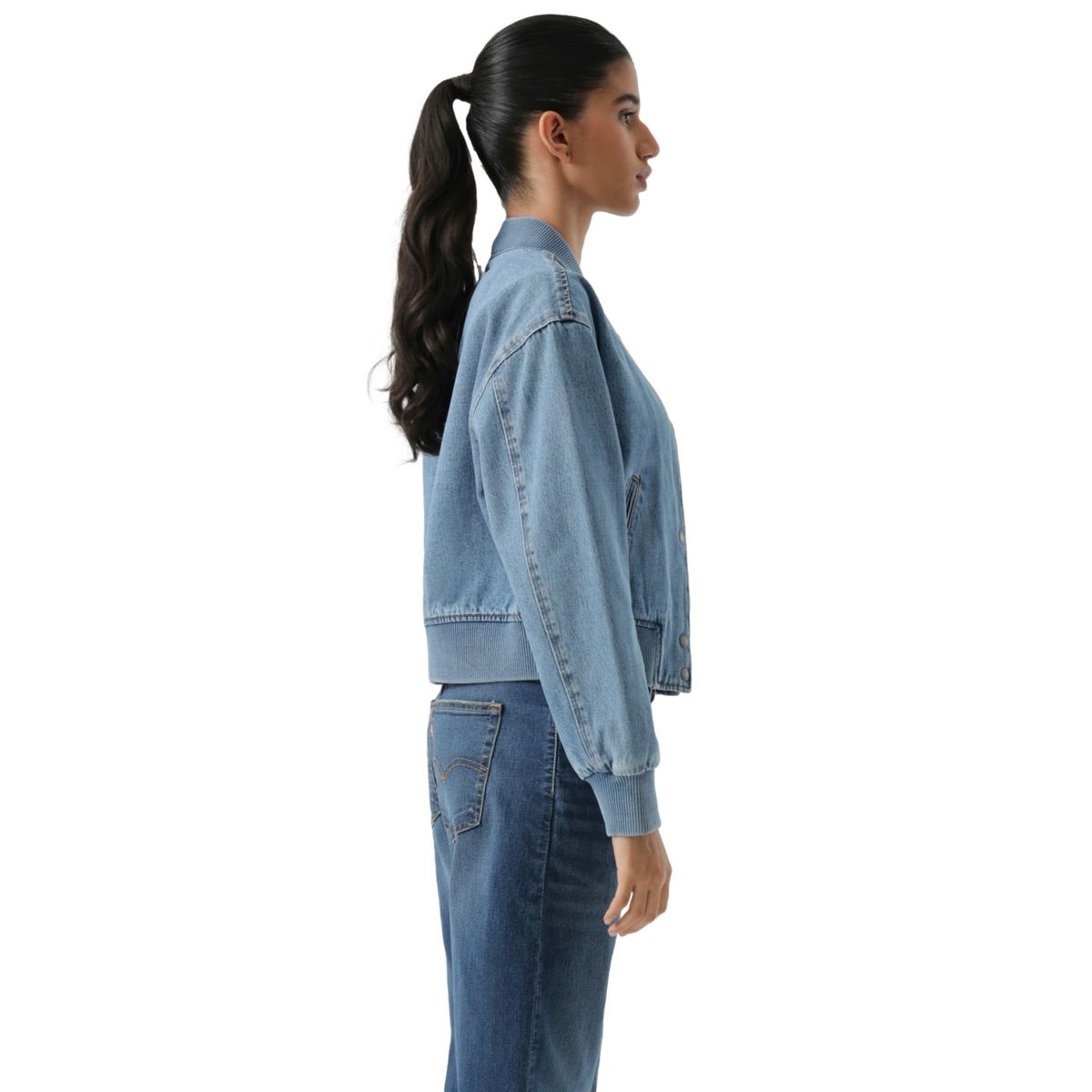 LEVIS - Chaqueta Cropped Bomber Mujer Levis