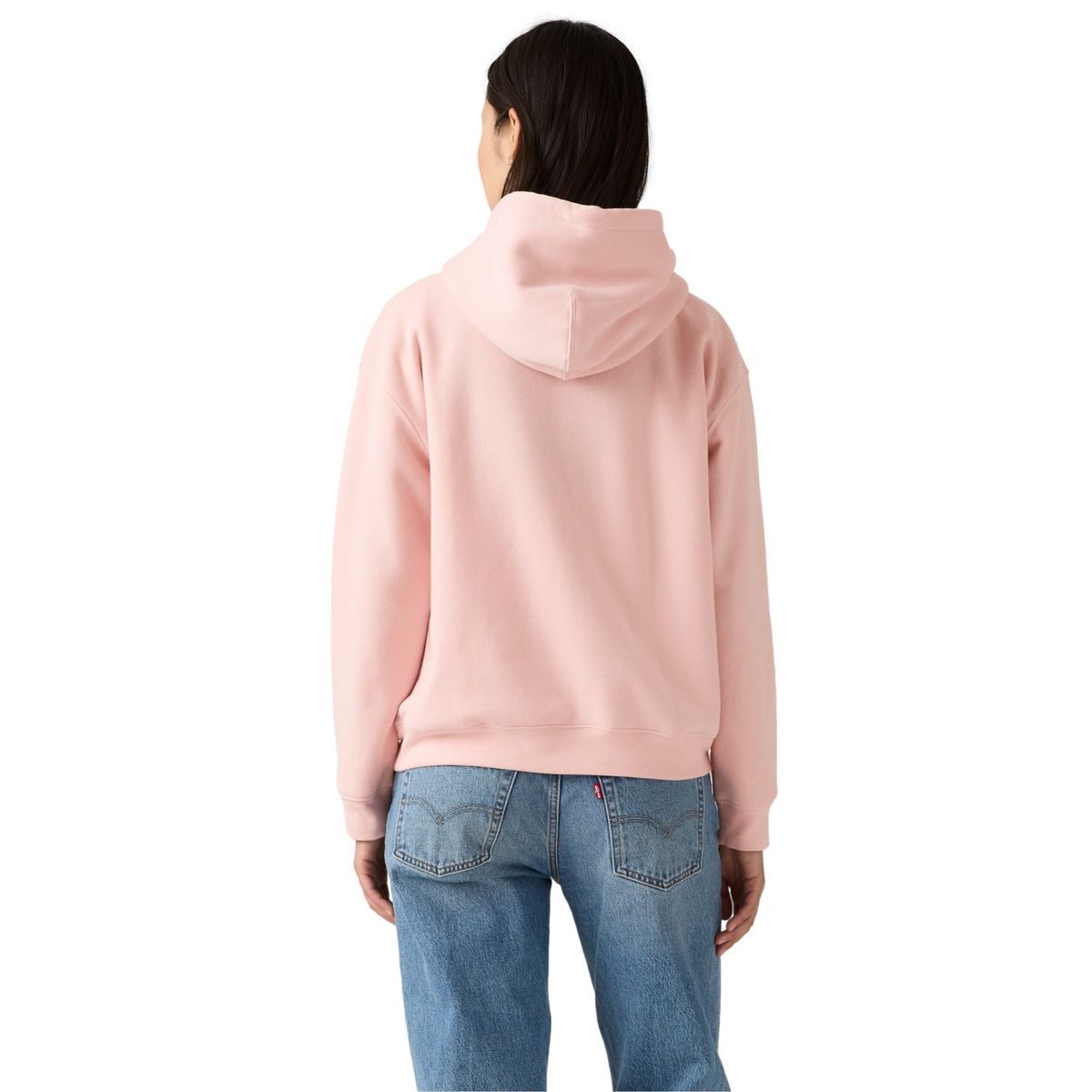 LEVIS - Polerón Mujer Hoodie Relaxed Fit Rosado Levis