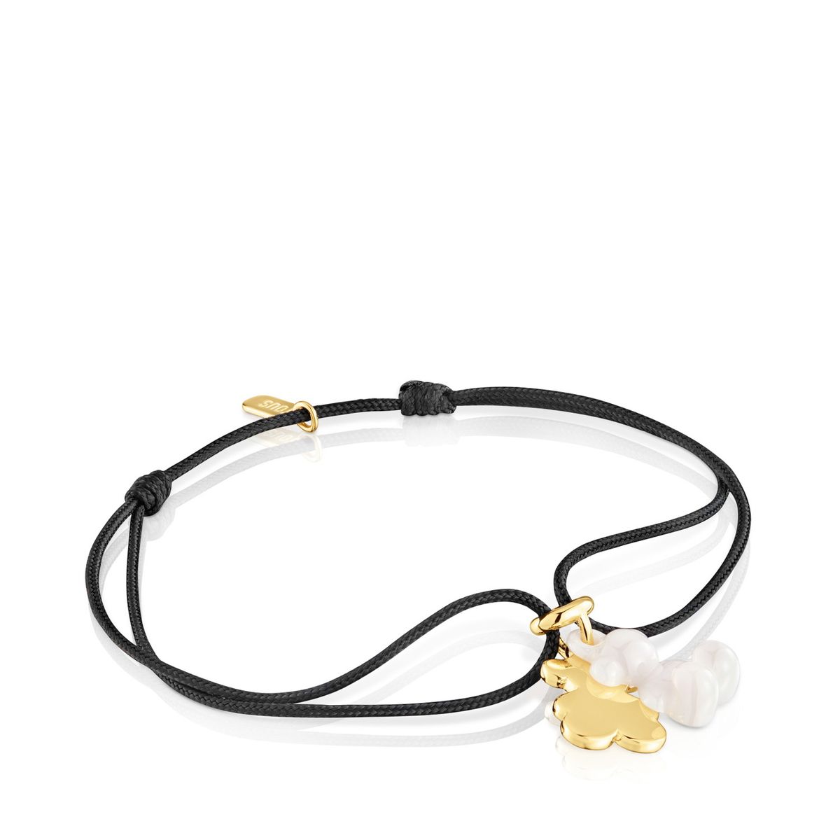 TOUS - Pulsera Doble Oso con Baño de Oro 18 Kt Bold Bear Mujer Tous