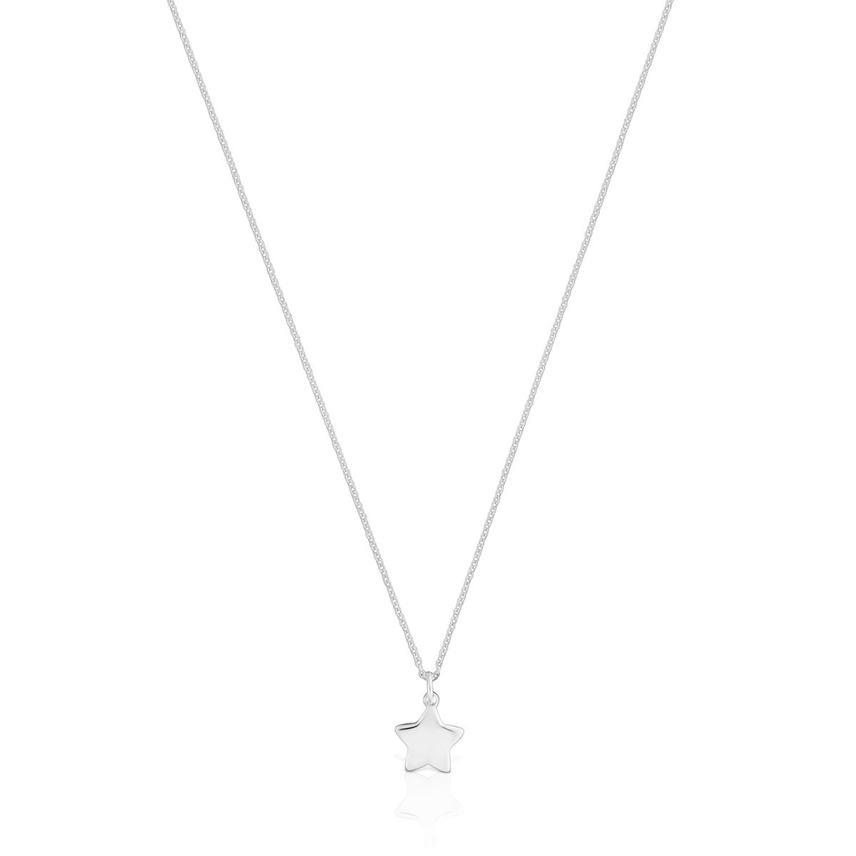 TOUS - Collar Corto Estrella De Plata Mujer Tous