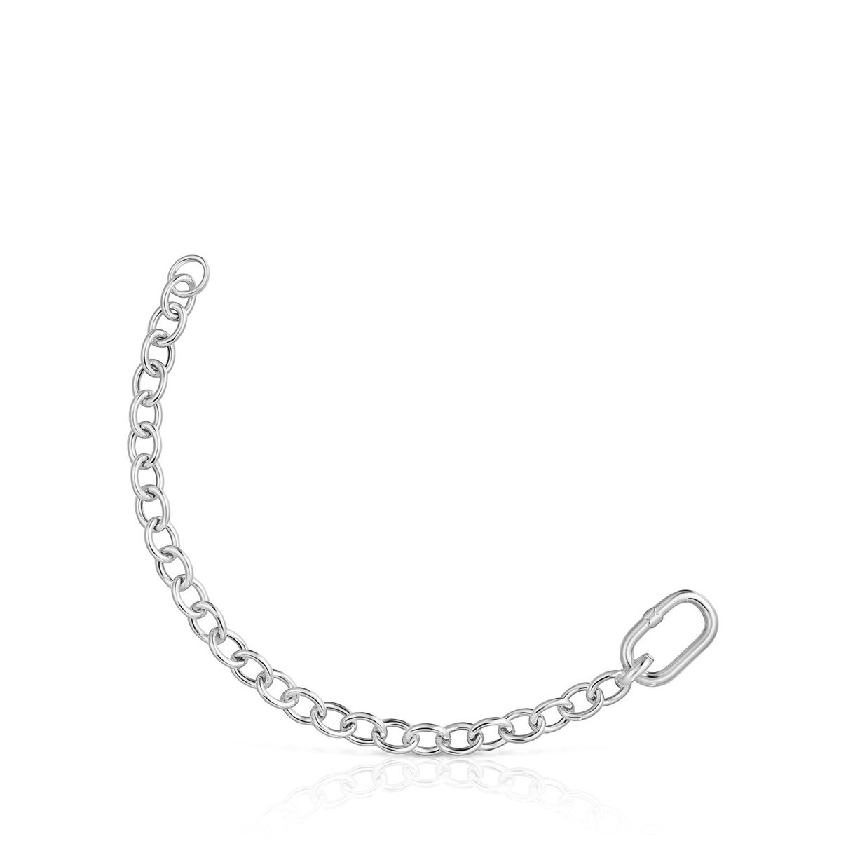 TOUS - Pulsera Cadena de Plata y Anilla Mujer Tous